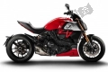 Alle originele en vervangende onderdelen voor uw Ducati Diavel 1260 S Brasil 2020.